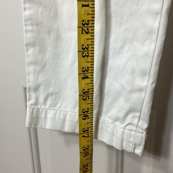 Polo by Ralph Lauren Women's White Straight Leg Pants - Picture 5 of 13